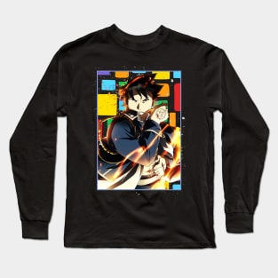 Roy Mustang Fullmetal Alchemist Brotherhood Hagane no Renkinjutsushi Long Sleeve T-Shirt